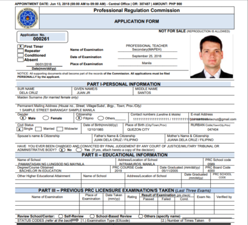 prc form